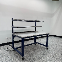 Formaspace 4' Laboratory Table With Shelves image 0